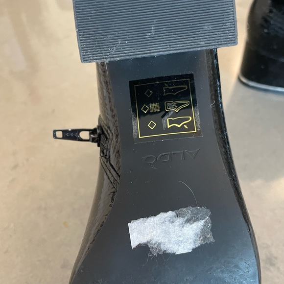 Black short boot Aldo - Picture 3 of 5